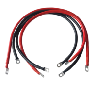 Câbles de batterie robustes à âme en cuivre, fils de charge avec fusible, isolation PVC, indice IP67, pour moto, JEEP, UTV, ATV, pick-up, camping-car, bateau