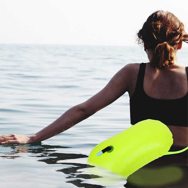 Custom Highly Visible Easy Inflate Float Adult Waterproof Swimming Buoy ...