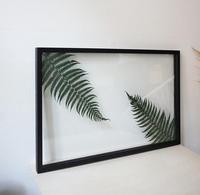 Cadre en bois peint, double couche, acrylique, à suspendre au mur, décoration intérieure, cadre photo, cadre créatif