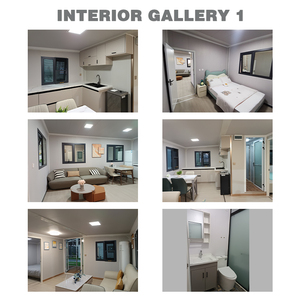 Villa Grey Estendibile Triangolo Portatile Contenitore <span class=keywords><strong>Casa</strong></span> Case con Triangolo tetto - Product Image 6