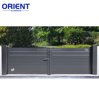 Poteaux de clôture extérieurs en aluminium WPC durables et sécurisés, tubes carrés creux en bois composite pour portails de parc