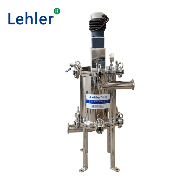 China Supplier Stainless Steel Semi-automatization Scraper Type Filter Machine for Lithium Battery Coolant Filtration