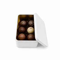 Boîte rectangulaire personnalisée en fer blanc avec couvercle et base pour savons, bougies, cosmétiques, coffrets cadeaux, emballage de bonbons – Fournisseur OEM ODM en gros