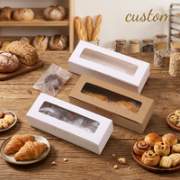 Boîte d'emballage personnalisée pour macarons, gâteaux, biscuits, pâtisseries, beignets, chocolats de luxe