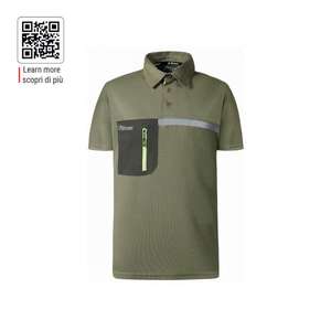 Polo Libra Burnt Olive de la marca EAN 8033546479032-CAMISETAS Y POLOS DE TRABAJO de la marca EAN - Product Image 1