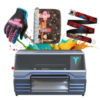 Sonpuu A3 Flatbed UV Inkjet Printer XP600 600dpi cepat kering akrilik warna Digital ukuran A4 1 tahun garansi otomatis kualitas CMYK tinta