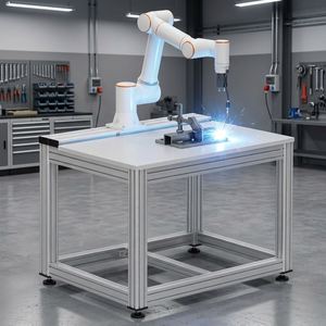 Système de robot de soudage collaboratif mobile tout-en-un FR5 Cobot 220/110/380V 5kW 35kg Station de travail d'automatisation de table - Product Image 4