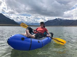 <span class=keywords><strong>Packraft</strong></span> duradero de PVC o TPU OEM 1 persona <span class=keywords><strong>Packraft</strong></span> Whitewater Anfibio <span class=keywords><strong>Packraft</strong></span> Inflado rápido para pesca Aventura Balsa a la deriva - Product Image 5