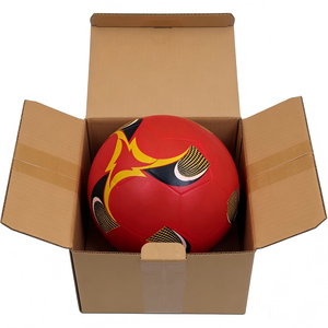 Palloni da Calcio Senza Cuciture Rossi Colorati Misura Ufficiale <span class=keywords><strong>4</strong></span> <span class=keywords><strong>5</strong></span> con LOGO Personalizzato per Allenamento e Partite per Adulti e Bambini - Product Image 5