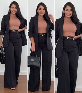 Re Mcgreen Star nuovi <span class=keywords><strong>pantaloni</strong></span> larghi dritti da <span class=keywords><strong>donna</strong></span> <span class=keywords><strong>pantaloni</strong></span> larghi a vita alta <span class=keywords><strong>pantaloni</strong></span> da lavoro Casual con <span class=keywords><strong>tasche</strong></span> - Product Image 5