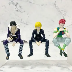 Anime Hisoka Chrollo Kurapika Geperste Instant Noedels Zitten Model Ornament Jager X Jager Anime Actiefiguren