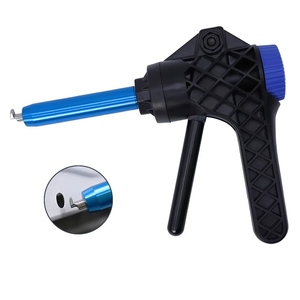 Kit de réparation de bosses de grêle en aluminium avec pince à trous plats noire pour la réparation de <span class=keywords><strong>pare</strong></span>-chocs - Product Image 1