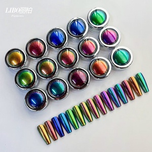 ผงโครเมี่ยมกระจกเงาคุณภาพสูงสำหรับเครื่องสำอาง โรงงานผลิตผงกระจกเงา Chameleon Mirror Chrome Pigment - Product Image 2