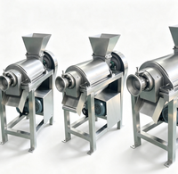 Vervangbare gaasschroef-sapcentrifuge voor commercieel gebruik, voor het maken van helder sap en fruitpuree