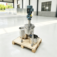 Agitateur de laboratoire à vitesse variable, petit équipement de mélange pour l'homogénéisation de pâtes de pigments et d'échantillons de revêtements