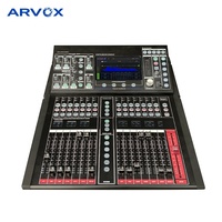 Console de mixage audio vidéo professionnelle série RDM, console de mixage numérique DJ, mixeur audio professionnel, mixeur stéréo professionnel