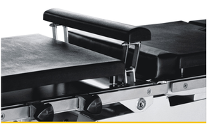 MT MEDICAL <span class=keywords><strong>Table</strong></span> d'opération de lit de chirurgie hydraulique translucide à double couche pour rayons X avec rein - Product Image 3