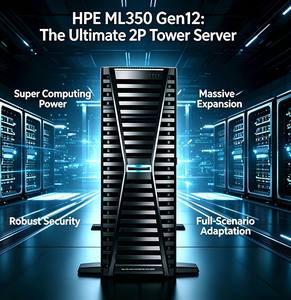 Nouveau serveur en rack HPEe ProLiant Series Tower Workstation ML350 Gen12, déploiement flexible - Product Image 1