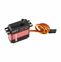 KST X15-1809 V8.0 24Kgf.cm 0.07sec Pièces d'avion RC HV Mini Servomoteur en alliage d'aluminium sans balais CC cyclique pour plateau de direction