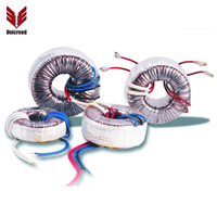 Transformateur toroïdal monophasé 220V/230V à 12V/24V 50Hz 200VA pour amplificateurs audio tension d'entrée 110V