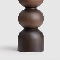 Lampe de chevet moderne nordique avec base en bois et abat-jour en tissu pour chambre à coucher, salon, hôtel, villa de luxe, décoration de table de chevet