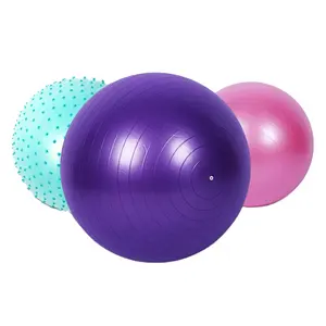 सबसे अच्छा बेच जिम में व्यायाम पर्यावरण के अनुकूल योग गेंद संतुलन पीवीसी योग गेंद