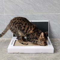 HOT SELL Ordinateur portable Chat Scratching Board Simulation Console de jeu Creative Laptop Cat Toy Résistant à l'usure