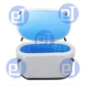 高级豪华冷插治疗浴缸独立式健身冰浴缸带泵