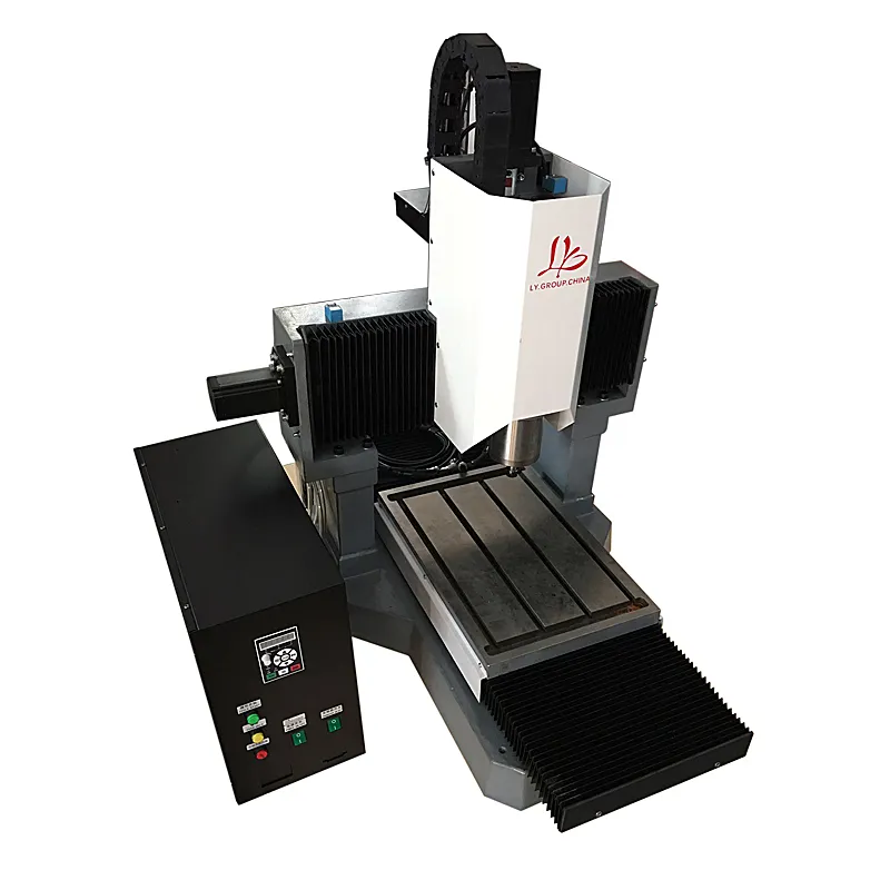 Customize DIY LY 3040 Full Cast Iron CNC Engraving Machine 3 Axis 2.2KW Support Upgrade To Servo Motor