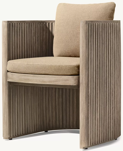 Cao cấp nodic Teak ăn uống ngoài trời thiết lập hiện đại vườn tếch Bàn và ghế cho khách sạn đồ nội thất nhà - Product Image 5