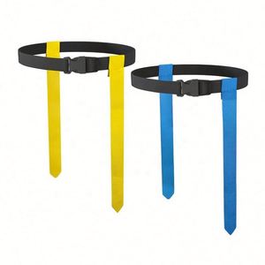 Cheap Adult Sports Adjustable Training Soccer Football <b>Flags</b> with Team Logo Digital Printed Belt <b>Flag</b> for Youths Adults - Product Image 2