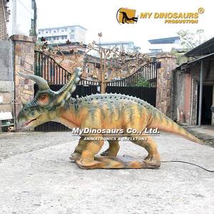 Công viên giải trí ngoài trời Dino AD030 của tôi mô hình Triceratops animatronic kích thước nhỏ - Product Image 3