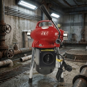 Máquina de Desatascar <span class=keywords><strong>Tuberías</strong></span> GQ-75, Herramienta Eléctrica de Alta Potencia para Desobstruir Drenajes, Diseño Duradero - Product Image 1