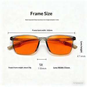 핫 세일 키즈 블루 라이트 차단 안경 안티 블루 차단제 컴퓨터 게임 읽기 오렌지 렌즈 처방 개인화 - Product Image 3