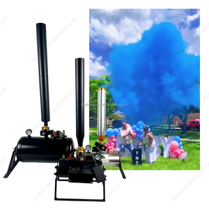 Machine de décoration de feux d'artifice de fête Popper Spray Butterfly Baby Girl Shower Confetti Cannon Smoke Bomb Powder Tnt Gender Reveal - Product Image 3
