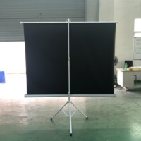 Écran de projecteur à trépied avec support de 60 70 80 100 120 150, équipement de bureau, pour salle de réunion, salle de cinéma à domicile et en plein air