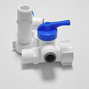 <b>Water</b> <b>Purifier</b> Connector 3 Way Ball Valve Nylon 1 In Interface Pure <b>Water</b> <b>Machine</b> Accessory - Product Image 1