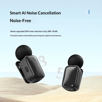Nouveau Mini8 Microphone sans fil à pince pour téléphone portable, radio en direct