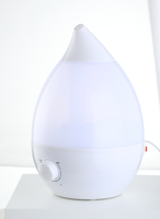 Humidificateur diffuseur d'huiles essentielles à ultrasons avec LED, grande capacité, pour aromathérapie