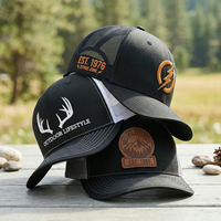 Casquettes de sport en maille à 6 panneaux avec logo personnalisé de haute qualité, 80 couleurs unies, pour hommes, ajustées, style Richardson 112 Trucker