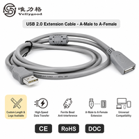 Câble USB 2.0 de 1,5 m, rallonge mâle vers femelle, cordon d'extension M/F, câble de données