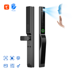 Cerradura Inteligente para Puerta con Video WiFi LianTian LZ1, Pantalla HD de 4.3 Pulgadas, Reconocimiento Facial 3D, Huella Dactilar, Control por Aplicación en la Nube, Aleación de Aluminio para el Hogar - Product Image 1