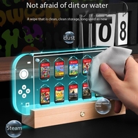 Cassette légère et magnétique pour étui à cartes TF pour accessoires de jeu Switch Lite Sac de rangement protecteur
