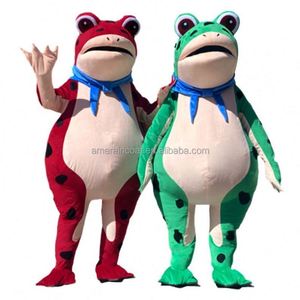 Costume gonflable unisexe amusant pour cosplay, nouvelle arrivée, costume de grenouille solitaire pour Mardi Gras/Carnaval, mascotte pour adultes - Product Image 3