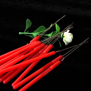 Three Way Crochet Hook Stainless Steel DIY Knitting Needle <b>Threading</b> Buddha <b>Tool</b> Round Shape For Needlework - Product Image 4