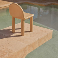 Chaise de salle à manger de jardin en arche en fibre de verre imperméable pour café restaurant contemporain chaises de table à manger d'intérieur pour l'école et l'extérieur