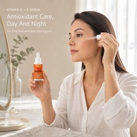 Sérum Visage Antioxydant 30ml Vitamine C et E en Gros OEM ODM Marque Privée pour Rides Fines et Peau Terne – Réparation Nocturne