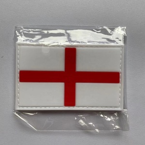 Factory PVC India Indian Country Flag Patch,PVC Country Flag <strong>Hook</strong> <strong>and</strong> <strong>Loop</strong> Patches for Backpacks Jackets Hat - Product Image 4
