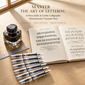 <span class=keywords><strong>Stylo</strong></span> plume professionnel de type Pilot à pointe parallèle pour la calligraphie gothique, l'écriture artistique tibétaine et les fournitures de dessin - Product Image 3