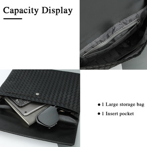 Bolso Bandolera Baellerry para Hombre, Gran Capacidad, Negro, Resistente, para Viajes de Negocios - Product Image 3